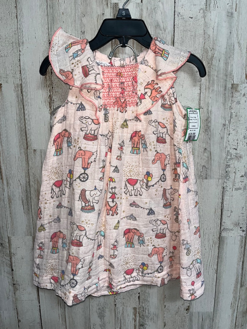 PINK MUDPIE CIRCUS MUSLIN DRESS/BLOOMS, GIRL 24M/2T
