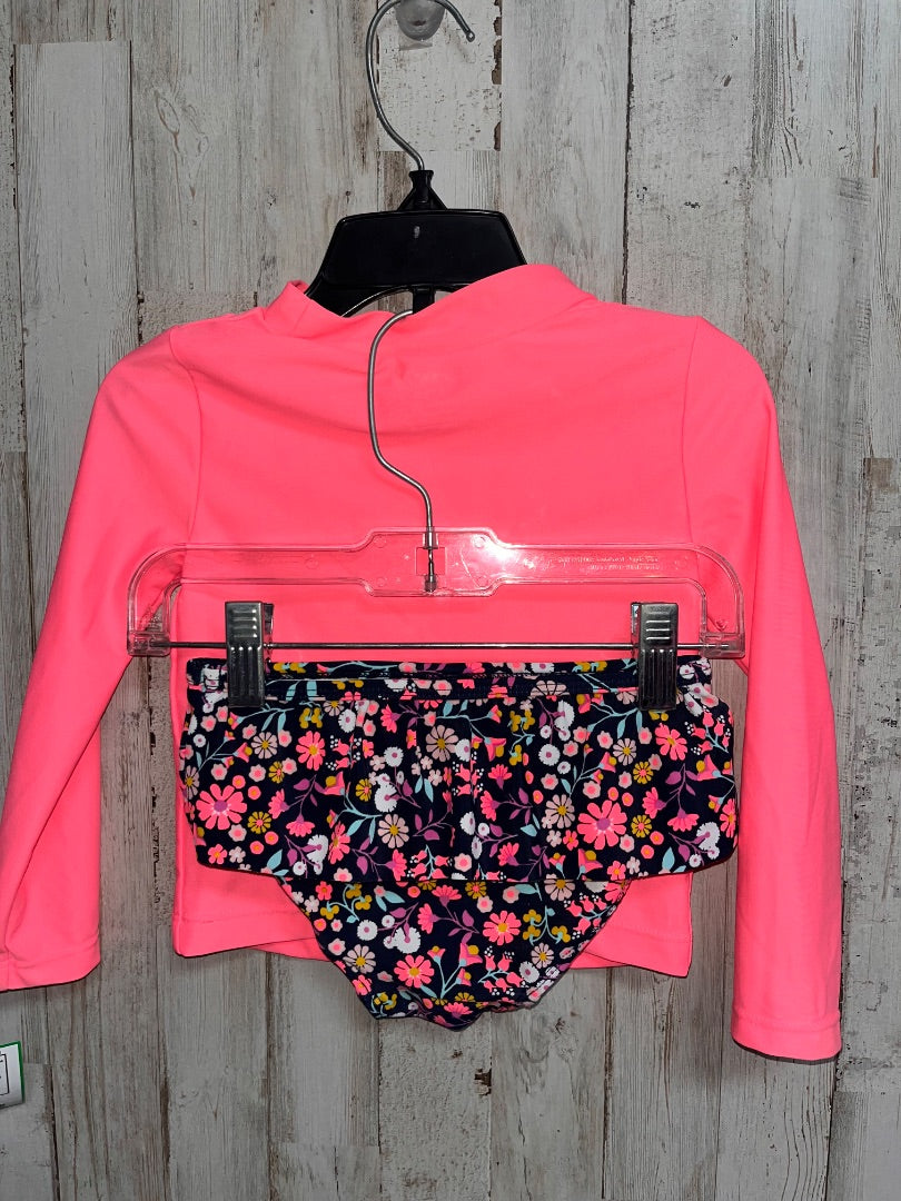 PINK CARTERS BEST FINS 2PC SWIM, GIRL 2T