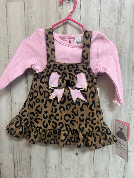 PINK Rare editons GIRL'S BOW DRESS, GIRLS 3/6M