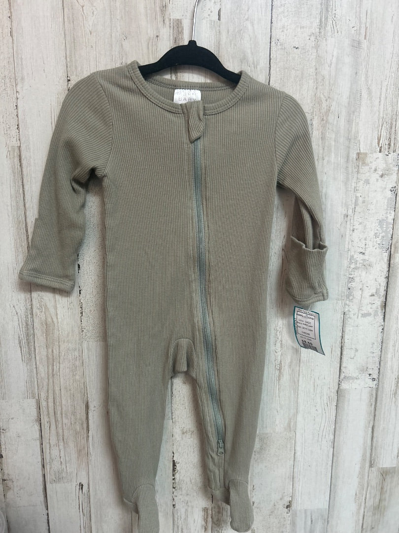 SAGE MEBIE BABY RIBBED SLEEPER, BOYS 3/6M