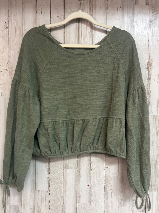 OLIVE AERIE PUFF SLEEVE TOP, LADIES S