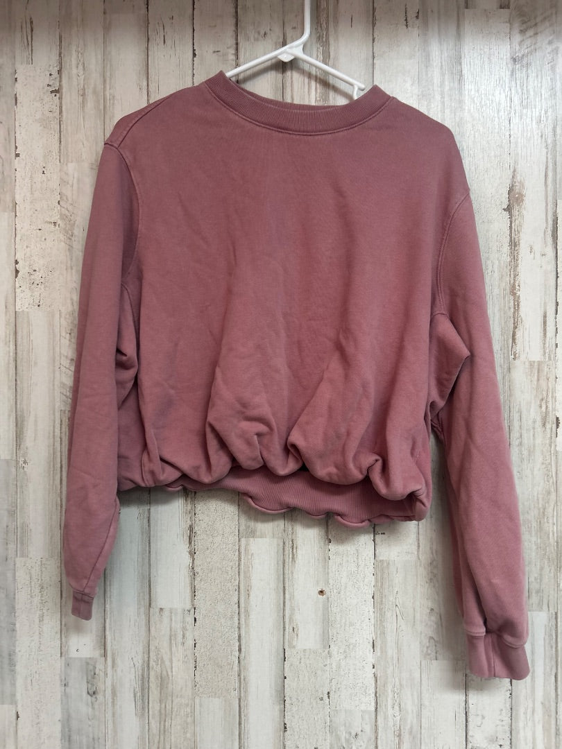 MAUVE GAP SCRUNCH SWEATSHIRT, LADIES S