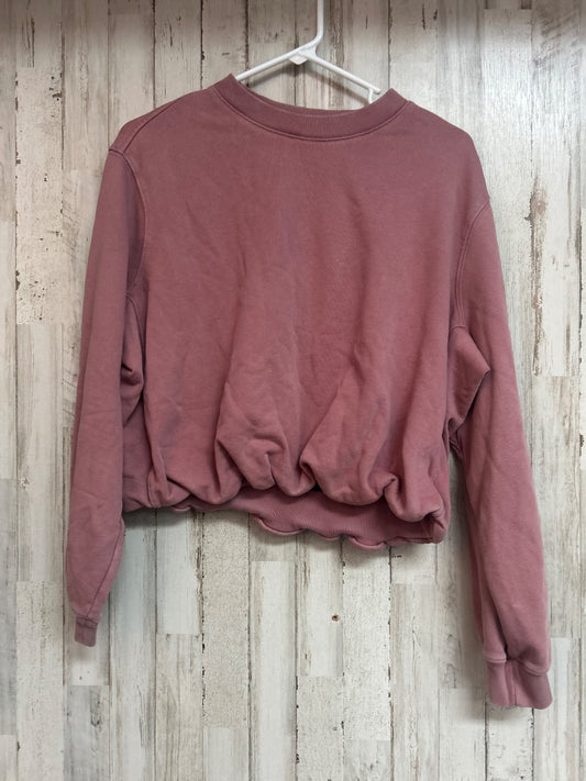 MAUVE GAP SCRUNCH SWEATSHIRT, LADIES S