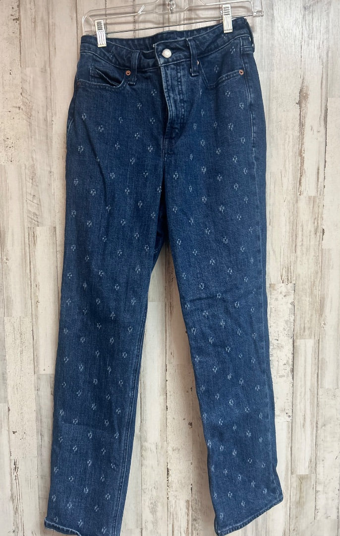 DENIM OLD NAVY SZ4 PRINTED JEANS, LADIES S