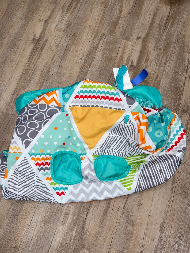 TEAL INFANTINO MULTI PRINT BUGGY COVER