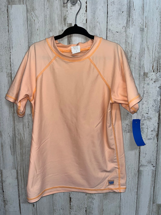 PEACH RUGGED BUTTS SWIM SHIRT, BOY 7