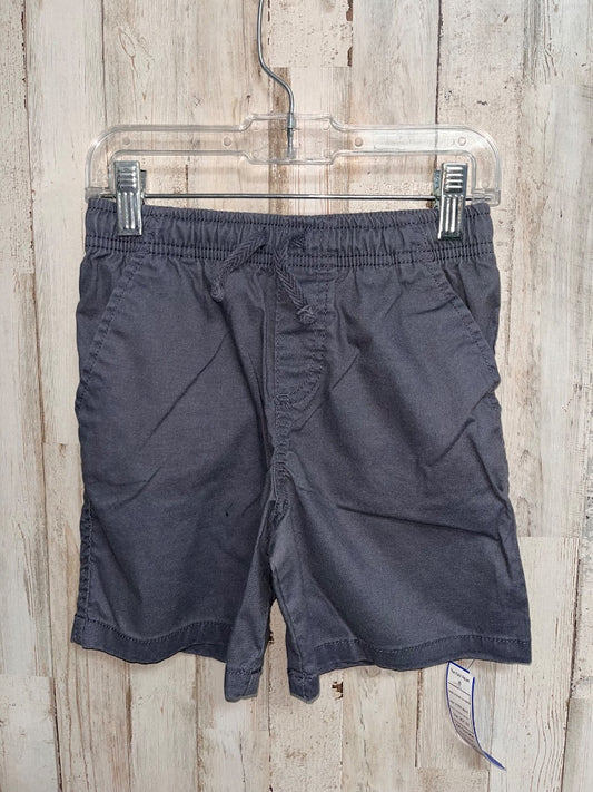 STEEL BLUE WONDER NATION DRAW STRING SHORTS, BOY 6/7