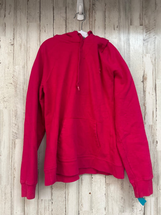 PINK CHAMPION LOGO POCKET HOODIE, GIRL 8