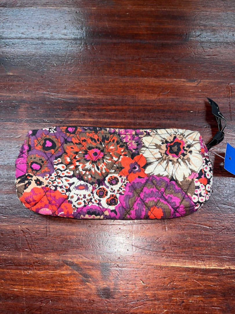 PURPLE VERA BRADLEY QUILTED SMALL POUCH
