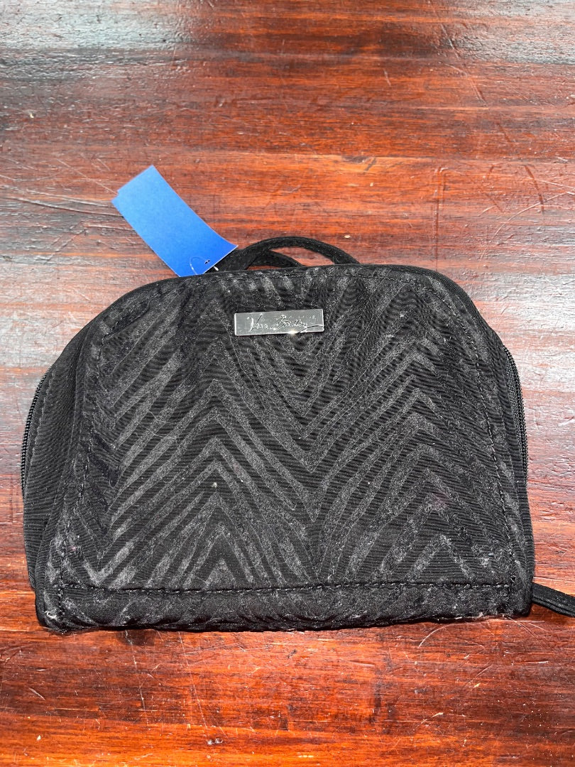 BLACK VERA BRADLEY TRAVEL JEWELRY ORGANIZER
