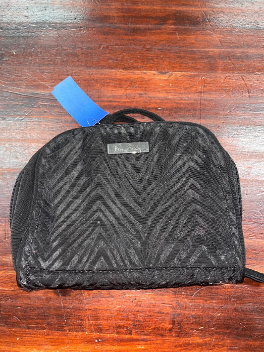 BLACK VERA BRADLEY TRAVEL JEWELRY ORGANIZER