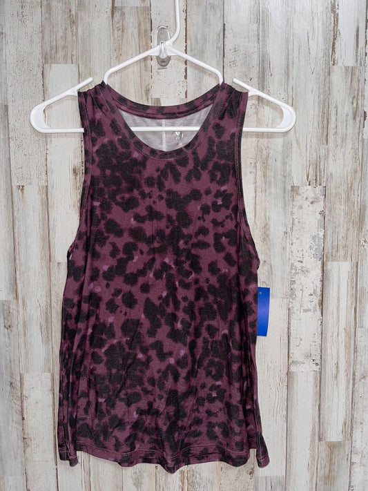 PLUM ALL IN MOTION CHEETAH SPOTTED TANK, LADIES XS