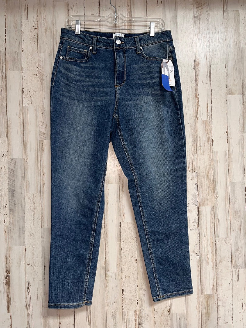 DENIM TIME AND TRU NEW SZ 8 MOM JEANS, LADIES M