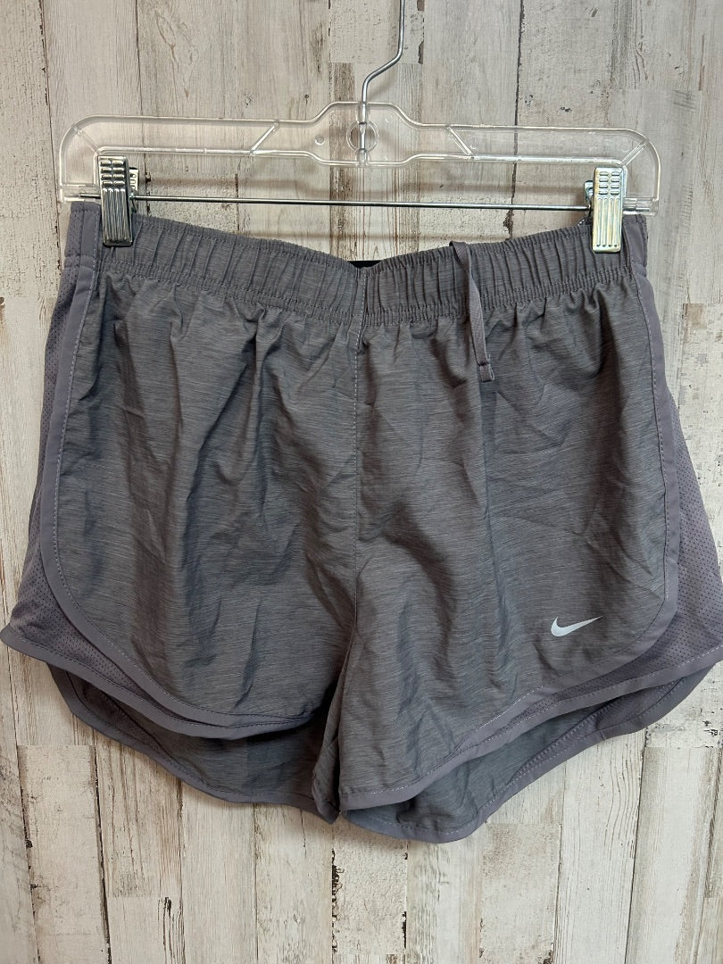 GREY NIKE DRI FIT SHORTS, LADIES M
