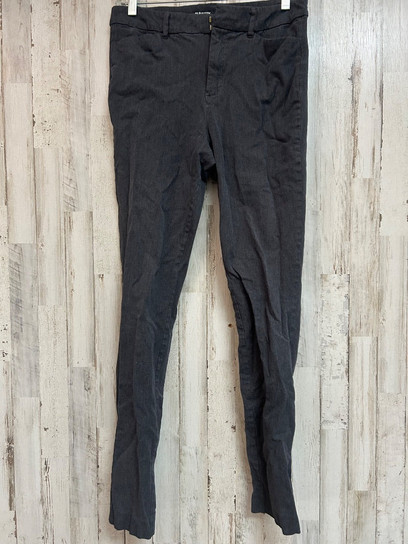 GREY OLD NAVY SZ8 TALL HI RISE PANT, LADIES M