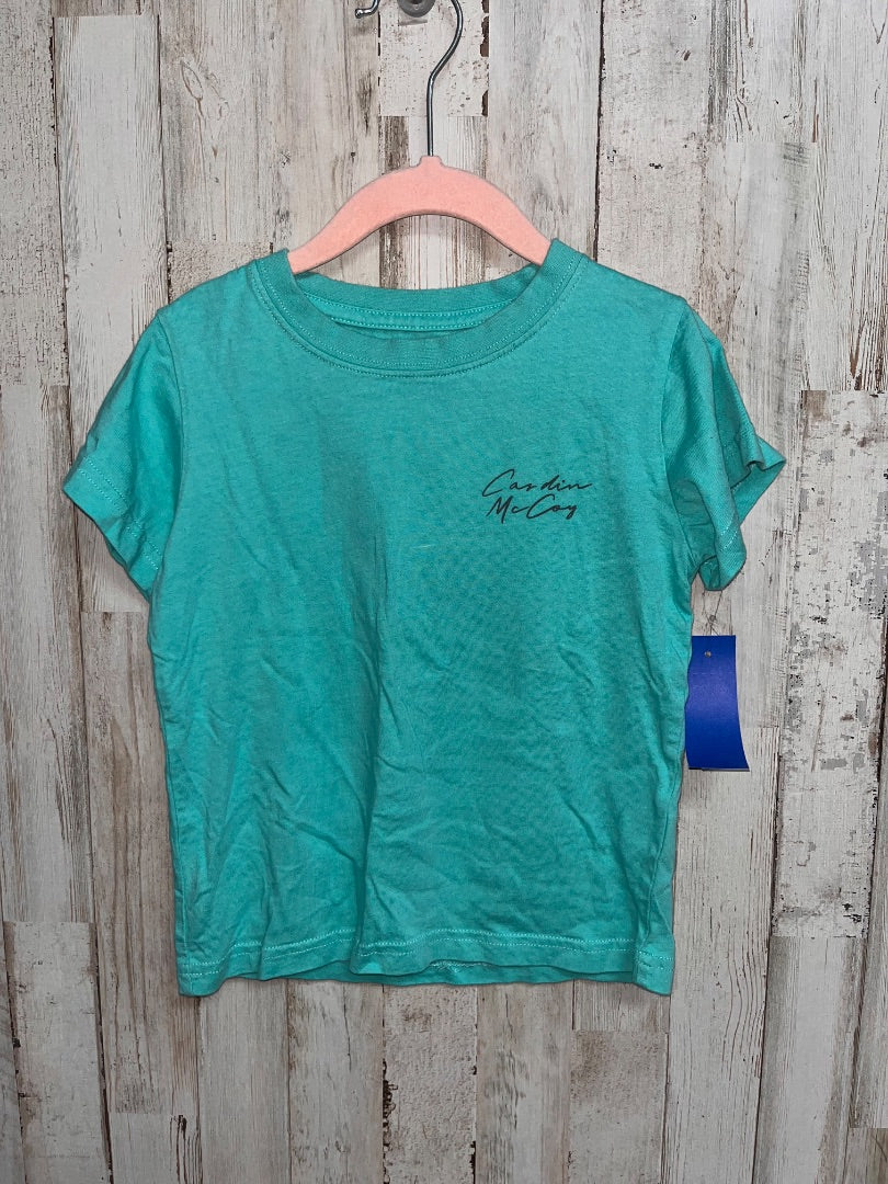 TEAL CARDIN MCCOY LITTLE GIRLS ARE MADE OF TEE, GIRL 4T