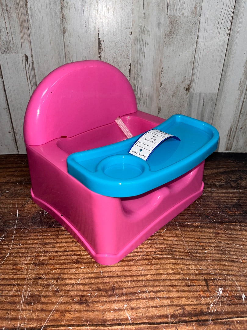 PINK  HIGH CHAIR FOR BABY DOLL