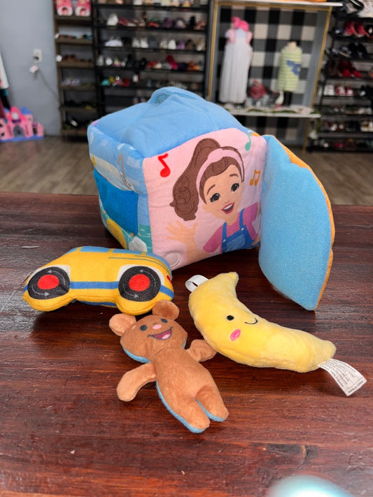 MULTI MS RACHEL SOFT CUBE LEARNING TOY