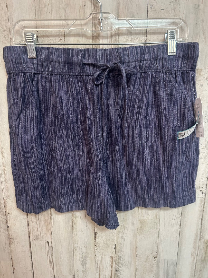 NAVY TIME AND TRU NEW CHAMBRAY SHORTS, LADIES M