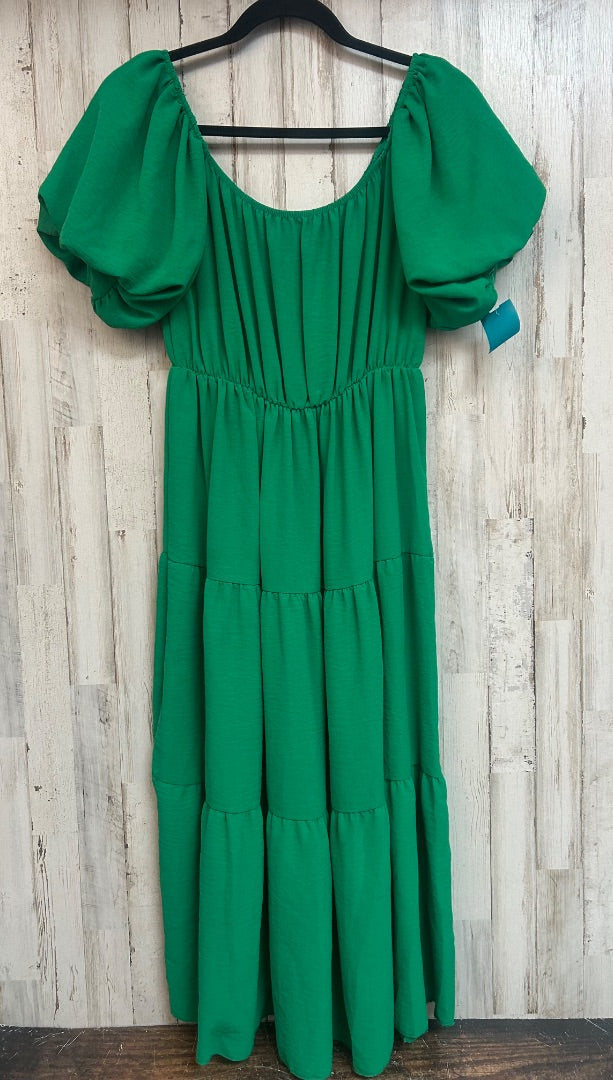 KELLY  PUFF SLEEVE TIER MAXI, LADIES M