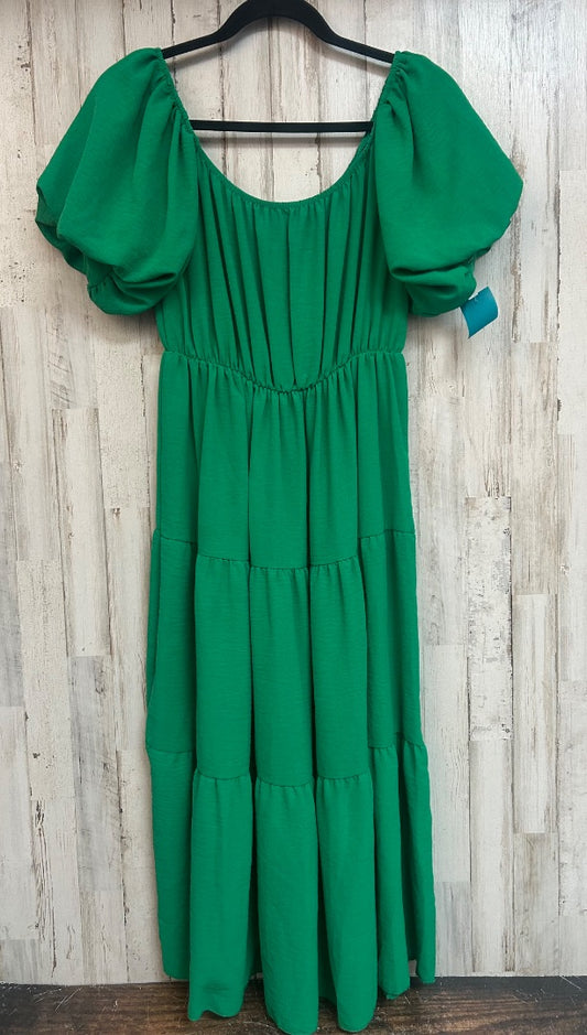 KELLY  PUFF SLEEVE TIER MAXI, LADIES M