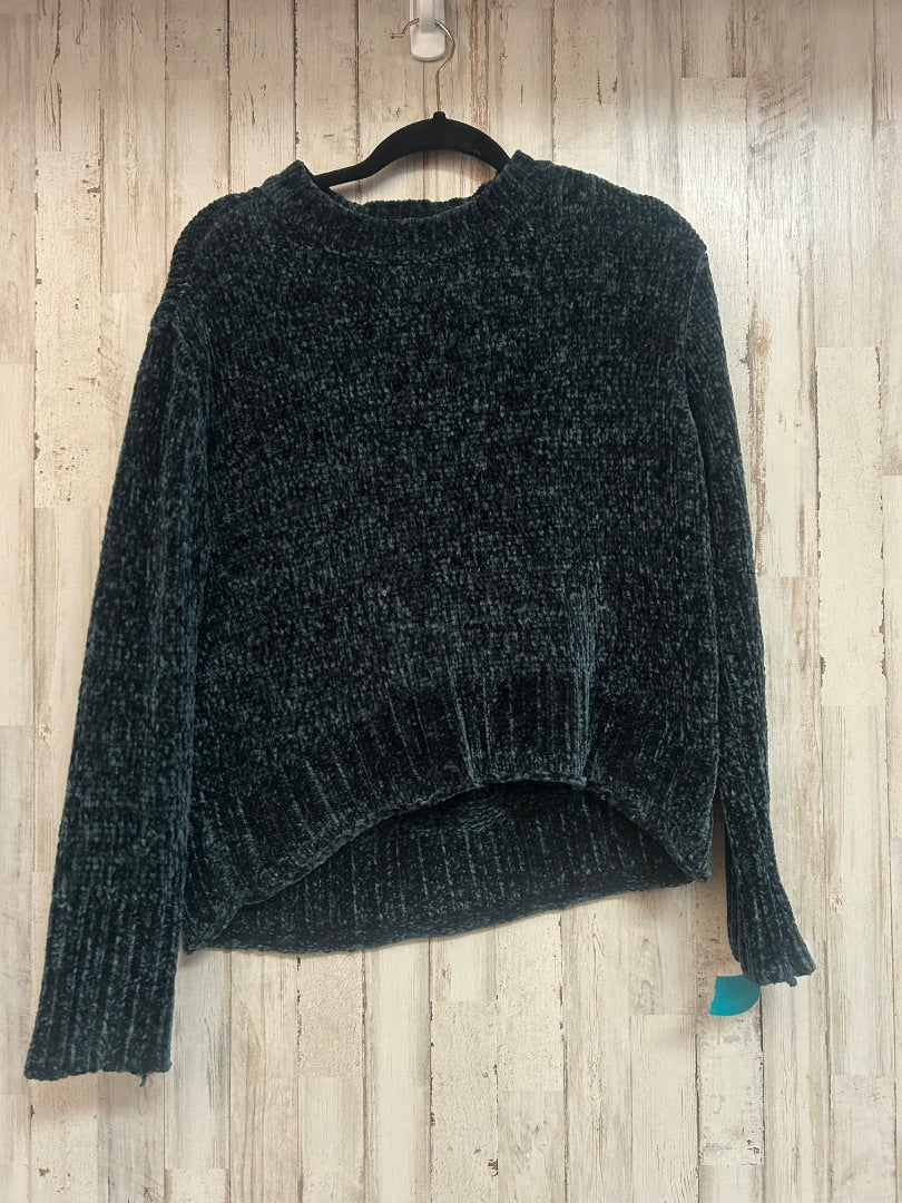 DARK GREEN ROMEO & JULIET SOFT KNIT SWEATER, LADIES M