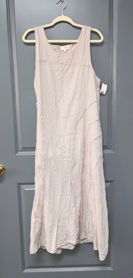 GREY UMGEE MUSLIN RAW EDGE MAXI, LADIES L