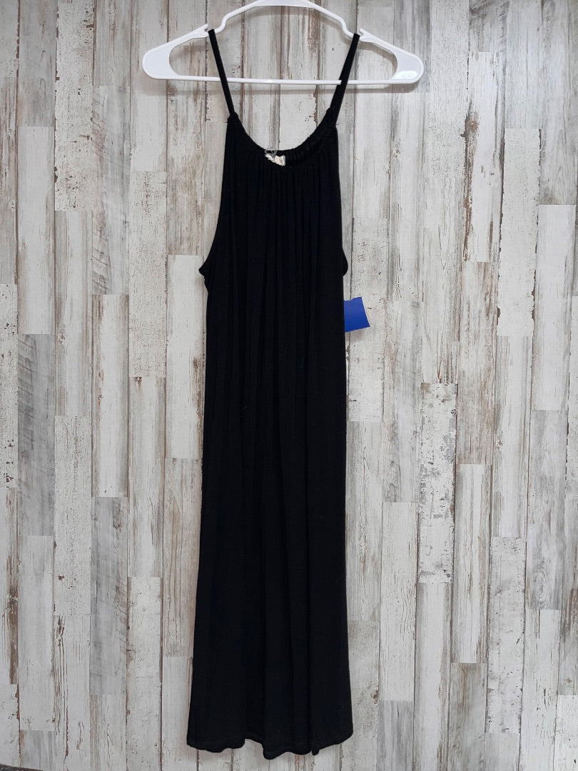 BLACK CUPIO COTTON TANK DRESS, LADIES XL