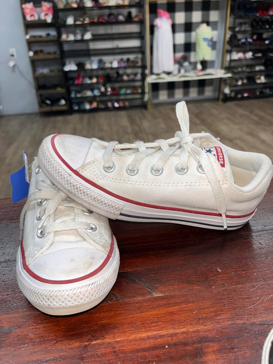 WHITE CONVERSE ALL STARS, SHOES Y2
