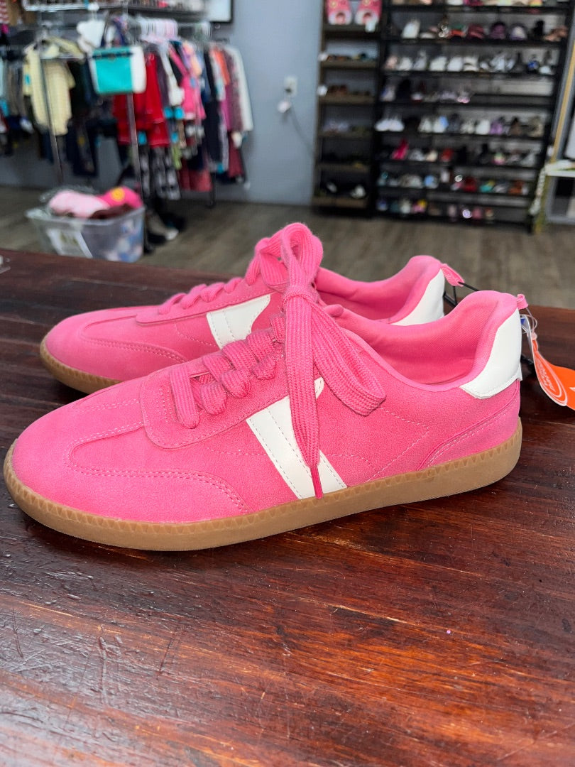 PINK WONDER NATION NEW MEMORY FOAM SNEAKERS, SHOES Y4