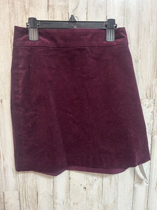 PLUM  SZ 8 CORDUROY SKIRT, LADIES M