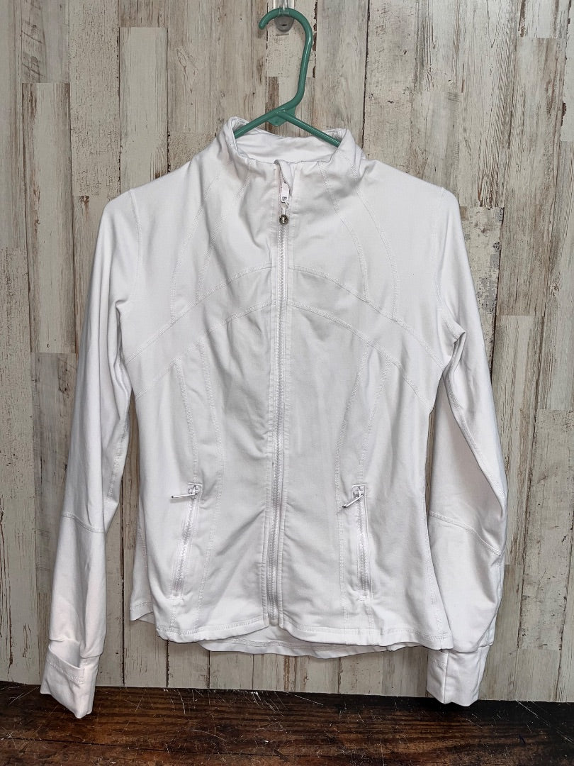 WHITE LULULEMON SZ 4 DEFINE JACKET, LADIES S