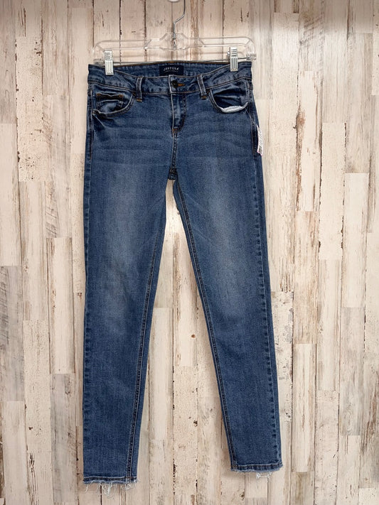 DENIM JUST USA SZ 5 SKINNY JEANS, LADIES M