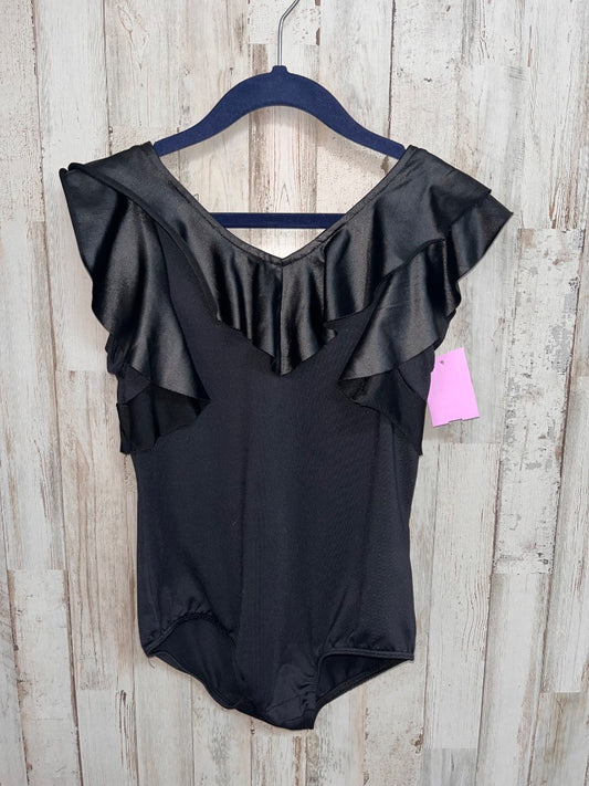 BLACK MIA LEATHER TRIM BODY SUIT, GIRL 8
