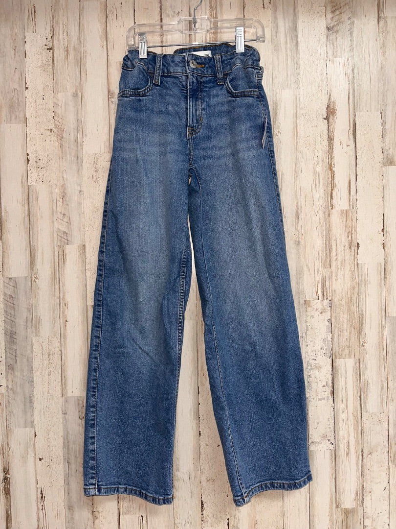 DENIM ABERCROMBIE WIDE LEG JEANS, GIRL 11/12