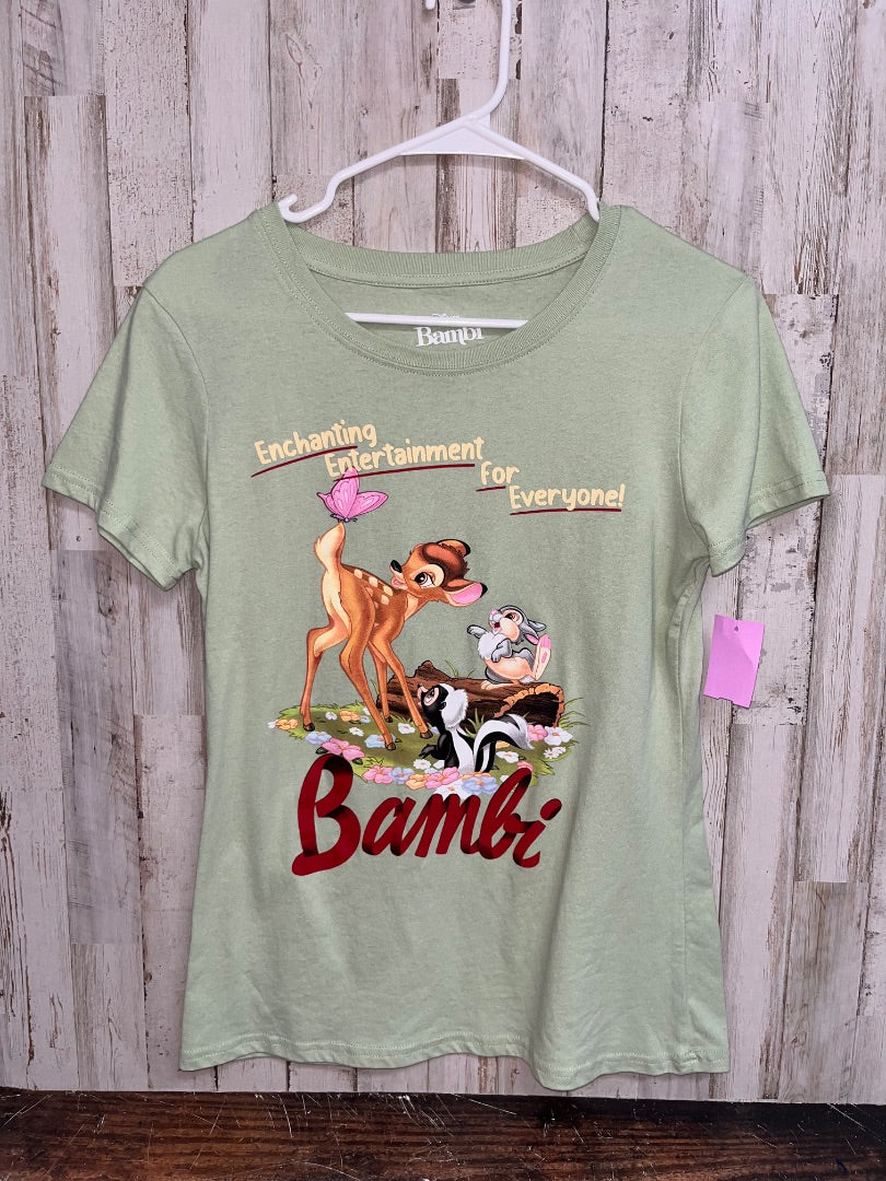 LIGHT GREEN DISNEY BAMBI TEE, GIRL 14/16