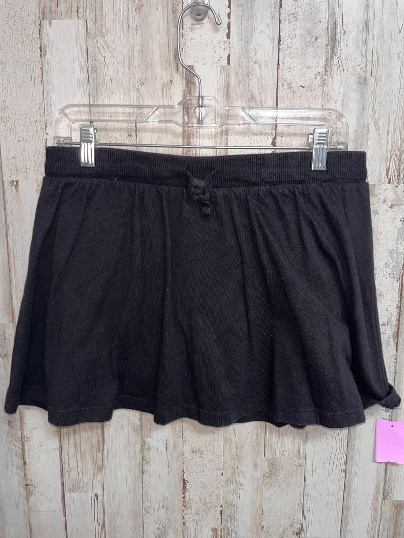 BLACK OLD NAVY COTTON SKORT, GIRL 14/16 PLUS