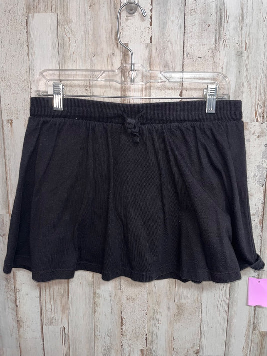 BLACK OLD NAVY COTTON SKORT, GIRL 14/16 PLUS