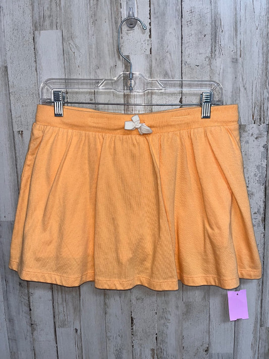 ORANGE OLD NAVY COTTON SKORT, GIRL 14/16 PLUS