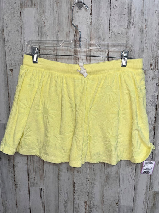 YELLOW OLD NAVY SUN TERRY CLOTH SKORT, GIRL 14/16 PLUS