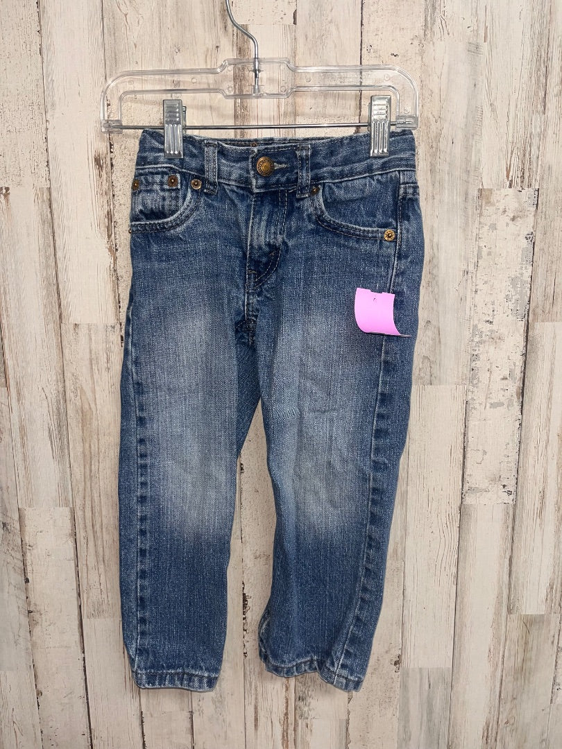 DENIM LEVIS SLIM STRAIGHT JEANS, BOY 3T