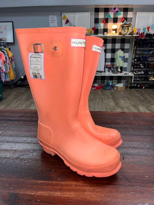CORAL HUNTER RAINBOOTS, SHOES Y4