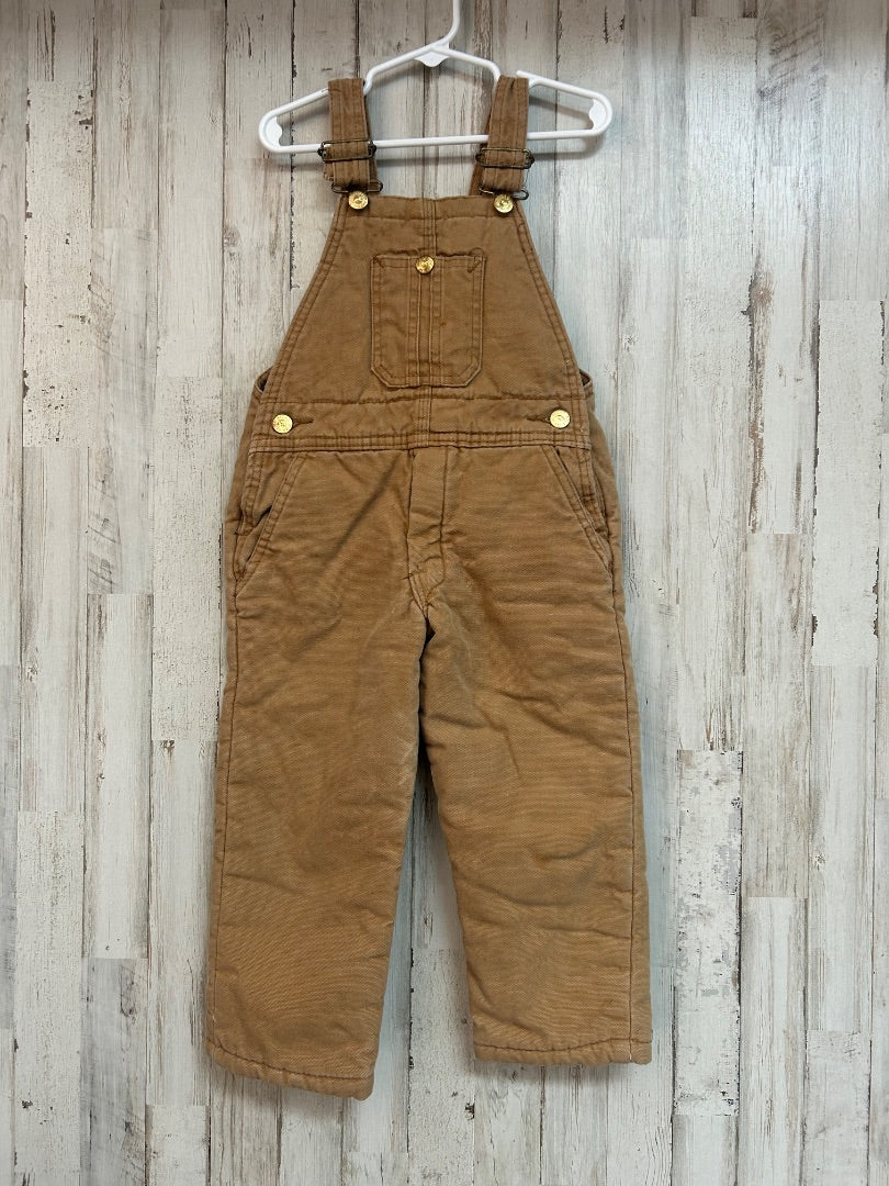 KHAKI POLAR KING OVERALLS, BOYS 3T