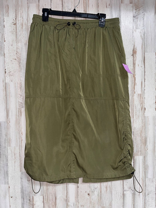 OLIVE WILD FABLE CINCH LONG SKIRT, LADIES L