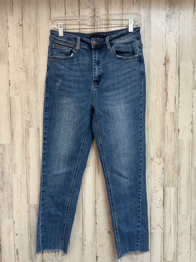 DENIM RISEN SZ5 SKINNY JEANS, LADIES S