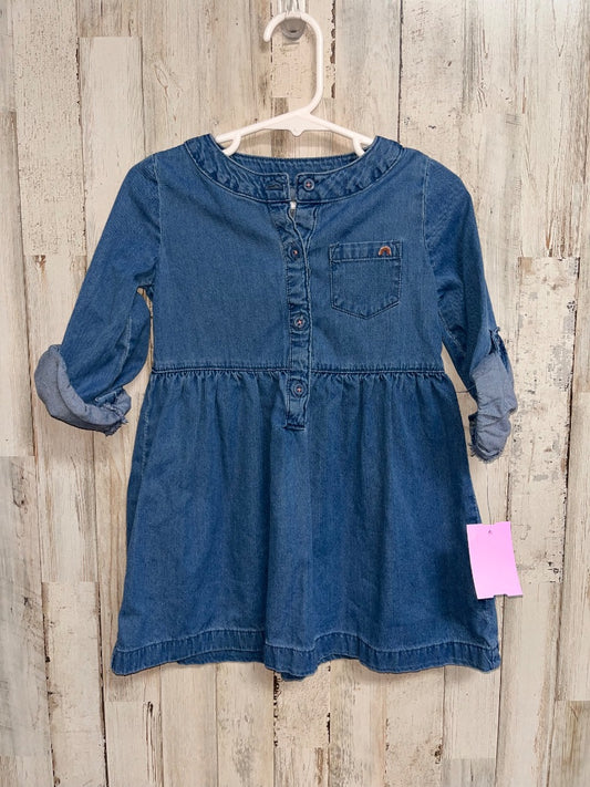 DENIM SIMPLE JOYS JEAN DRESS, GIRL 2T