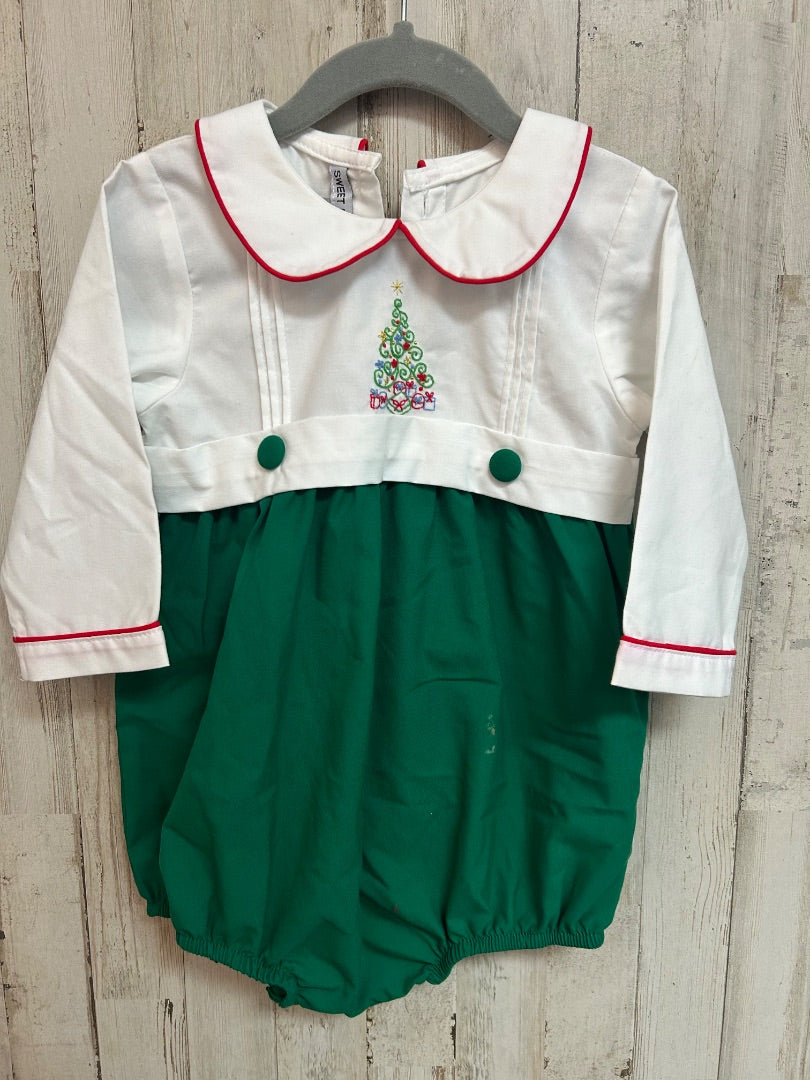 WHITE/GREEN SWEET DREAMS TREE BUBBLE, BOYS 24M