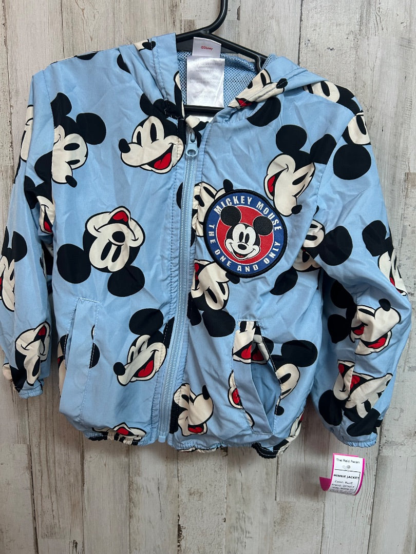 BLUE DISNEY MINNIE JACKET, BOYS 2T
