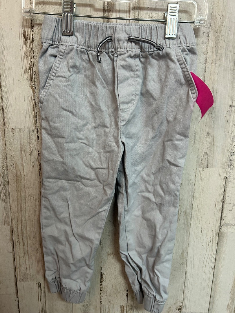 GREY GARANIMALS DRAWSTRING JOGGERS, BOYS 2T
