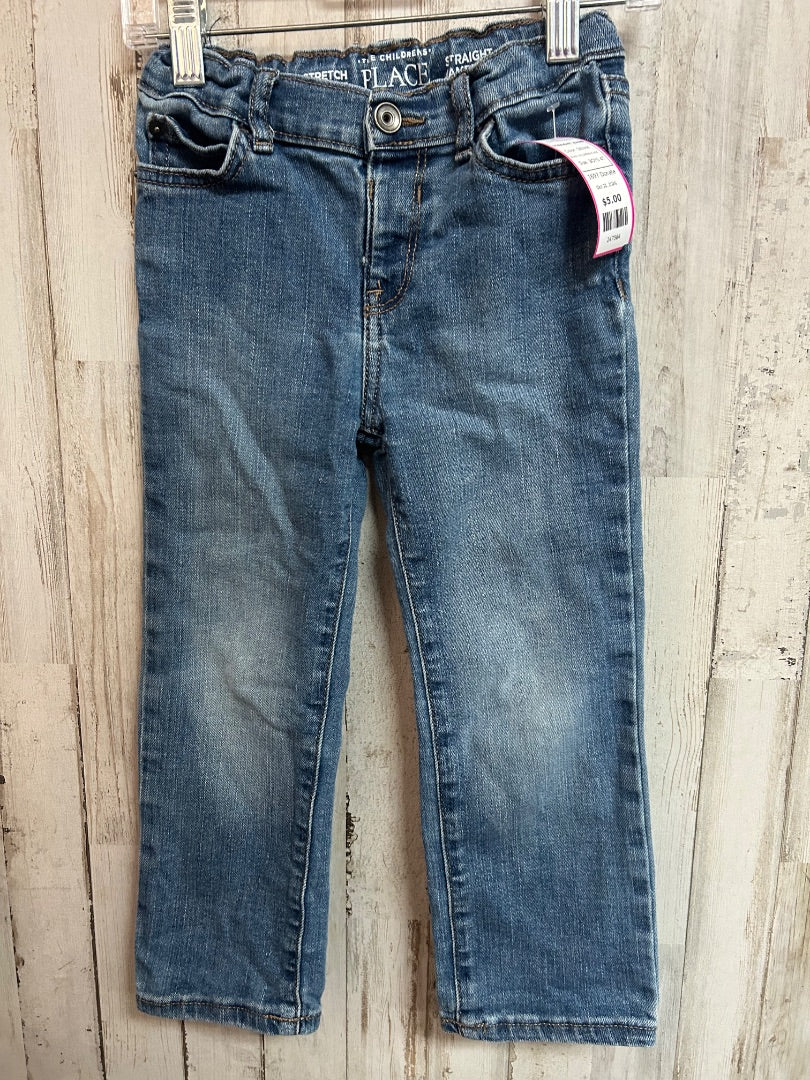 DENIM CHILDRENS PLACE STRAIGHT JEANS, BOYS 4T